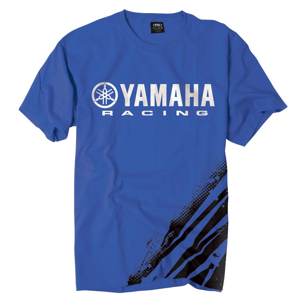 Yamaha S/S T-Shirt 100% Cotton Powersports Motorcycle ATV UTV Crew Neck Short Sleeve T-Shirt