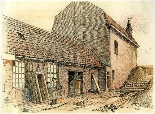 Tableaux peinture sur toile de Carl Friedrich Seiffert déco chambre 60x90cm