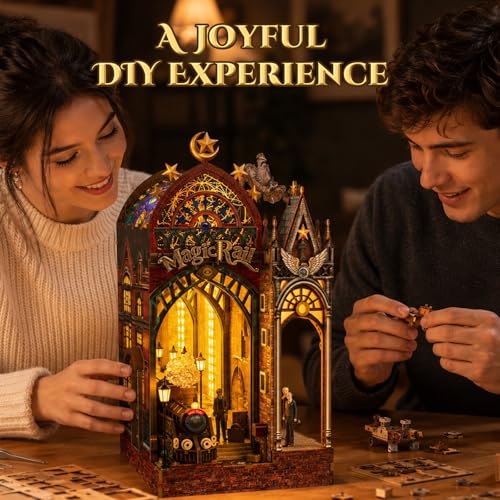 Agard Magic Train Station Book Nook Kit thumbnail 2