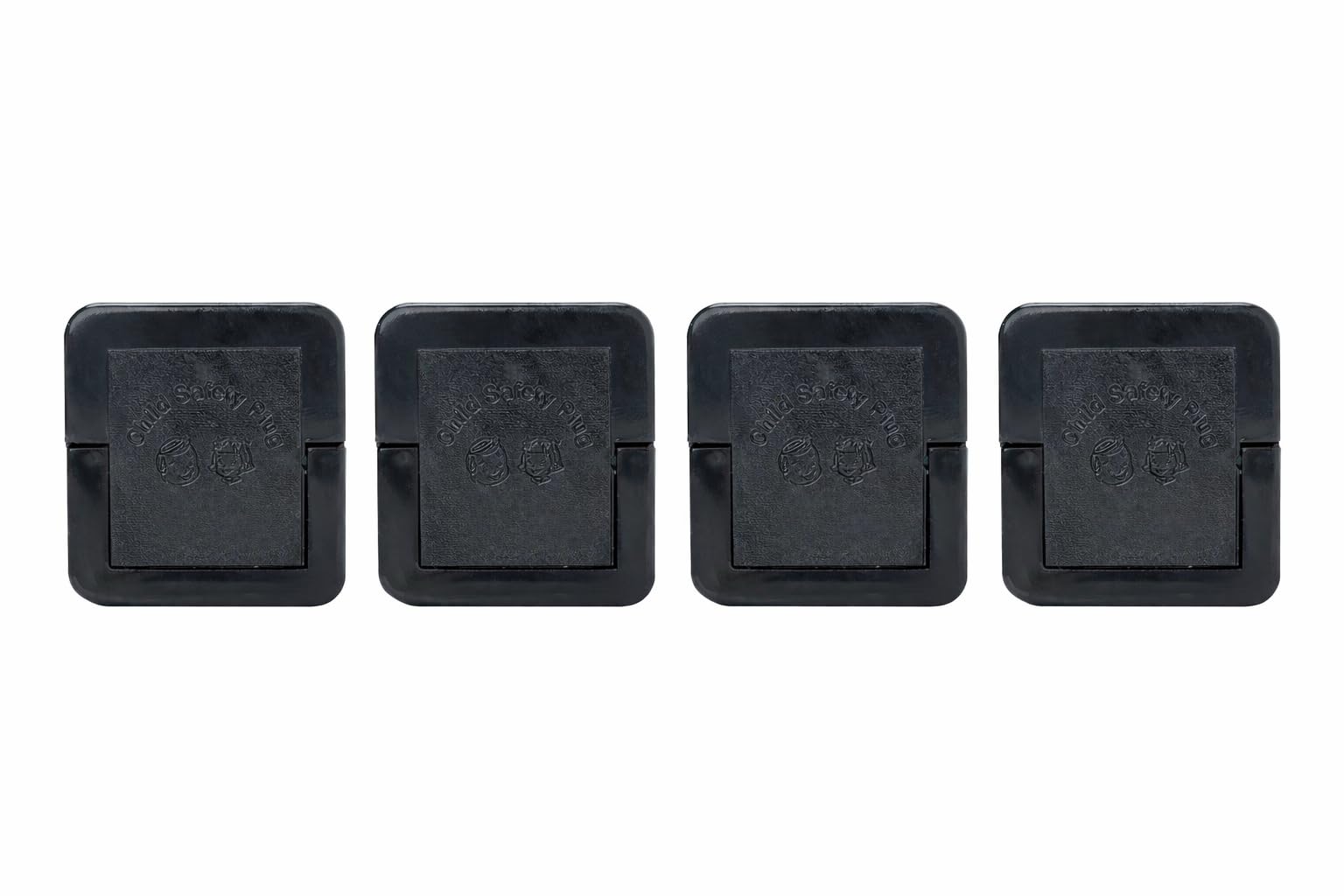 Child Safety Plug Socket Cover Cap for Electrical Switch Board, Plastic Socket Protector Insert with Pin Base for Plug P