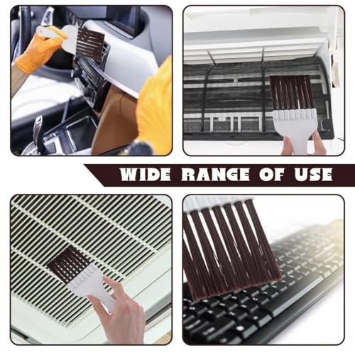 XURJUMI 2 Stück Lamellenkamm,Kondensator Kamm Trockner,Bürste Für Klimaanlage Reiniger,Reinigung Reinigungsbürste,Wärmepumpentrockner,Kondensatoren Edelstahl Heizkörper,Klimaanlagen