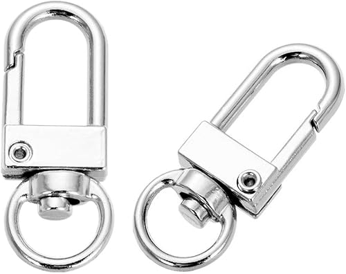 GBSTORE 10 piezas de cierres giratorios de langosta accesorios de hardware de hebilla giratoria para perro, resorte de metal, cierres de gancho para