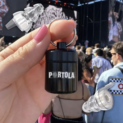 Image of Eargasm High Fidelity Earplugs Portola 2026 Festival Edition for Festivals, Concerts, Musicians, DJs, Night-Life Hearing Protection - Reusable Ear Plugs for High Fidelity Noise Reduction up to 21 dB