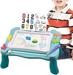 Erasable Magnetic Board for Kids | Doodle Board Erasable with Legs,Drawing Doodle Pad Toy Gifts for Boys and Girls Writing Sketching Drawing Painting Hayay