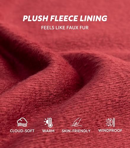 DAVID ARCHY Men's Fleece Hooded Pajama Set Soft Long Sleeve Loungewear Comfortable Sweatshirts & Pajama Pants PJ Sets for men3