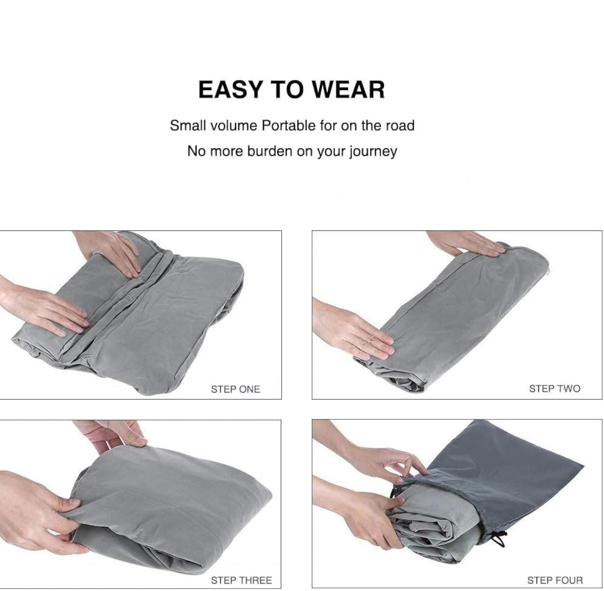 Inflatable Travel Foot Rest Pillow, Adjustable Height Leg Pillow