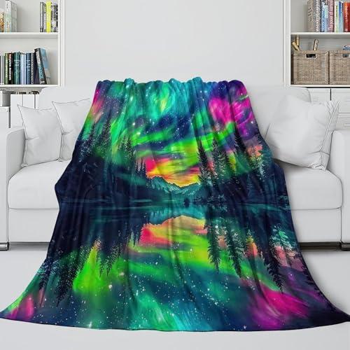 Couverture 3D jungle haut de gamme en microfibre douce
