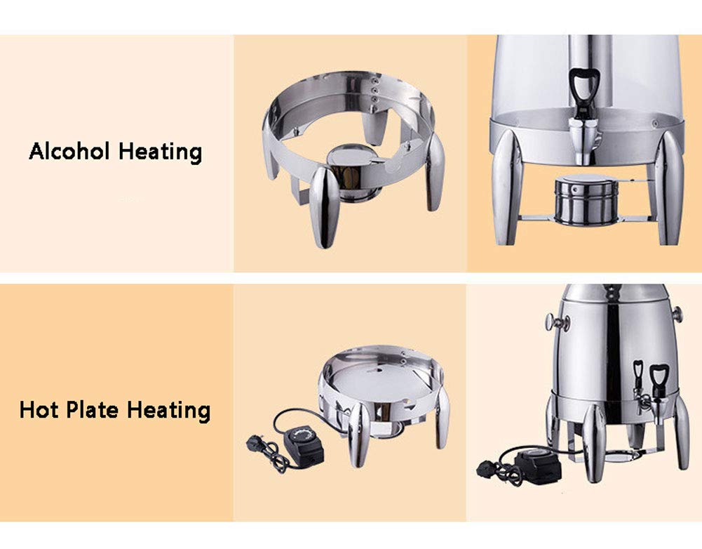 Dispensador Agua, dispensador Bebidas comerciales Urna café, dispensador Agua con Leche o Jugo frío Ideal para Barras Buffet Desayuno, buffets y Bares cócteles