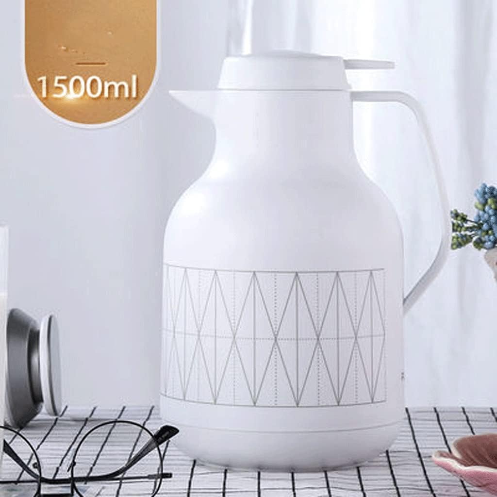 HBJWOV Coffee Carafe Thermal Stainless Steel Walled Thermal Pots Hot Cold Beverage