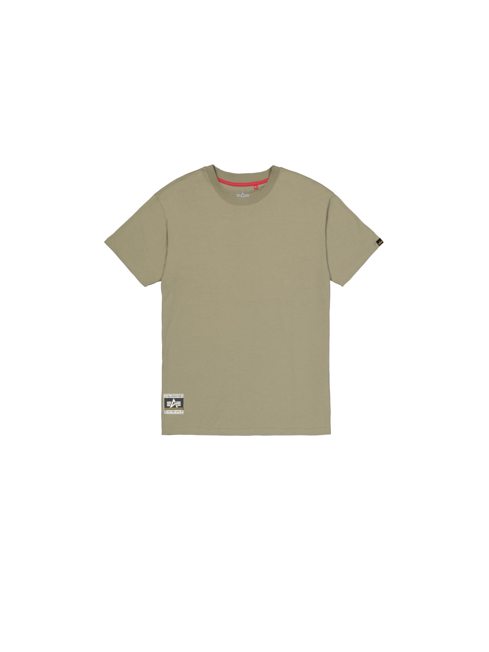 Alpha Industries Men's Backprint Vintage Panel T-Shirt, Olive, XL