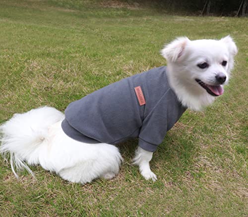 HuaLiSiJi Hundepullover für Große Hunde - Warmer Hoodie, Sweatshirt Mit Weicher Textur, Leicht zu Tragen, in Hellen Farben (Grau, 4XL)