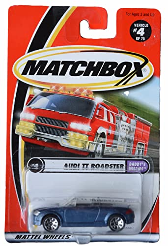Matchbox Audi TT Roadster, Daddy's Dream #4 - Blue