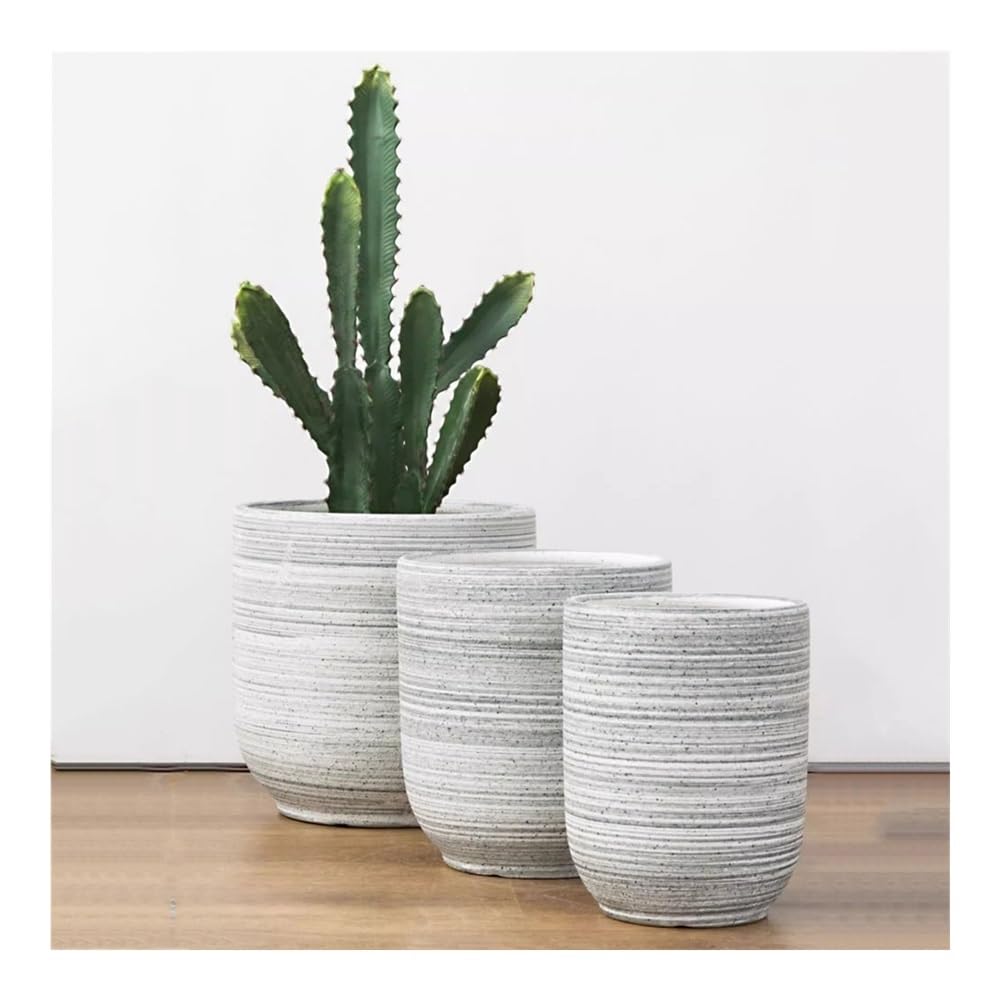 Doniczki Ceramiczna doniczka z otworami drenażowymi, dekoracja do domu i ogrodu