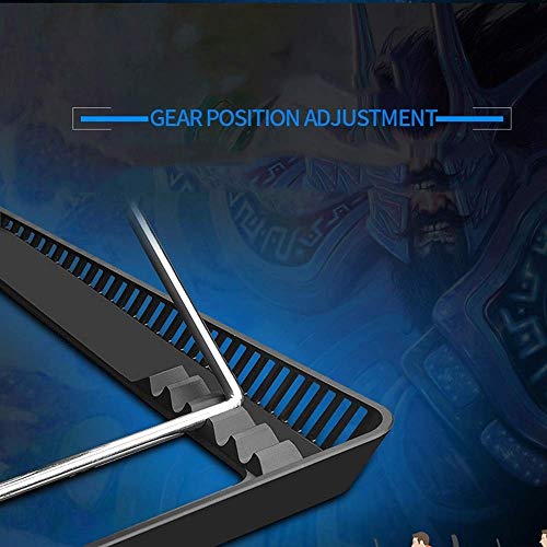 Base para laptop con 6 ventiladores de enfriamiento miniatura 6