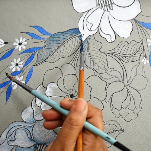 Anuschka Women's Original Hand-Painted Genuine Leather Flap Crossbody with Shoulder Strap2