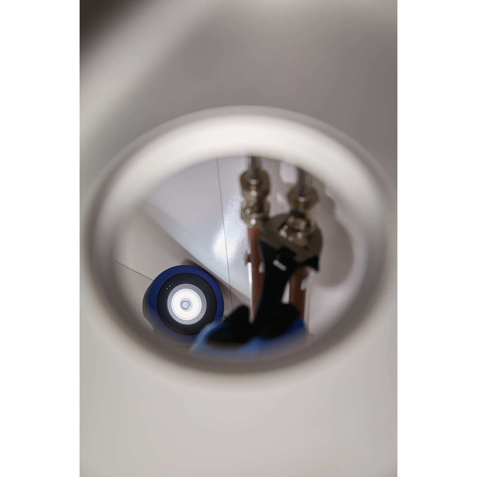 Draper 2 65688 COB SMD LED bezprzewodowe, nadające się do ponownego ładowania, 7 W, 120 lumenów, kabel USB-C, czarny, jeden rozmiar