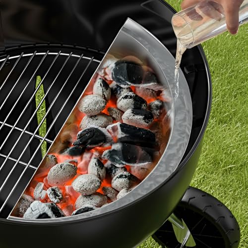 Panier à charbon de bois pour cuisson indirecte parfaite sur barbecue 55cm - 4