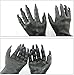 Merkaunis 2 Pcs Wolf Claws Glove Paws for Adult Men Women, Scary Wolf Claws Gloves for Cosplay, Halloween Werewolf Glove for Halloween Christmas Party, a Pair of Wolf Gloves, 16 * 5.5 Inches Brown