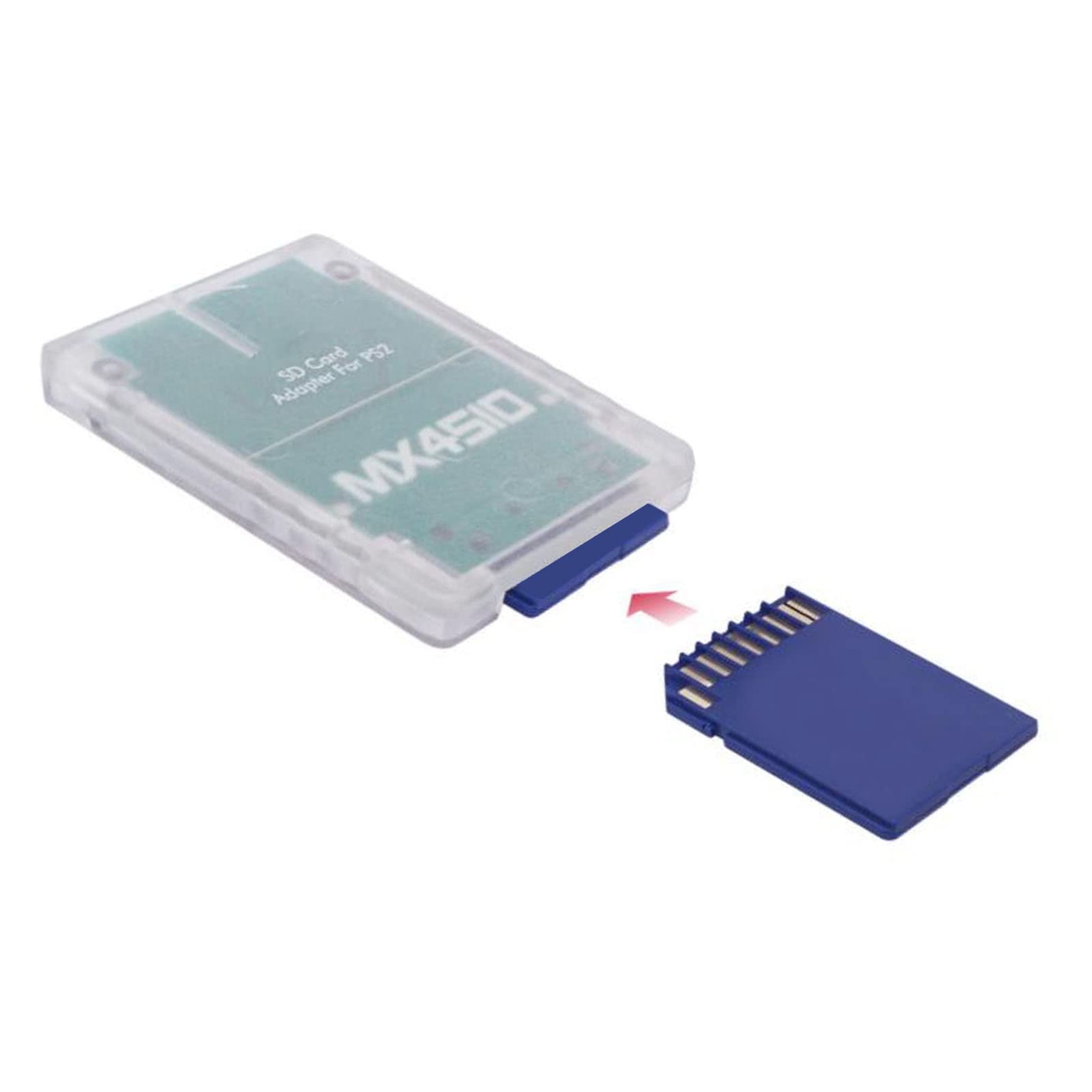 Tarjeta de Memoria para 2, Tarjeta de Memoria de Alta Velocidad para, Adaptador de Tarjeta de Consola, Lector de Tarjetas de Almacenamiento con Tarjeta de(Consolas Delgadas)