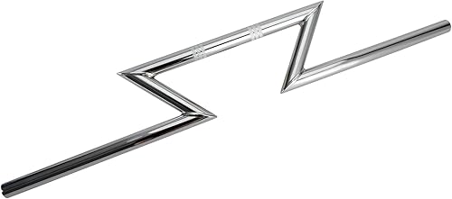 Miniatura 10 de Areyourshop Motocicleta 78 "0.866 in manillar, universal 78 "0.866 in raiser Z-Bar Z-Barx manillar negro para Harley Touring Street Glide Electra