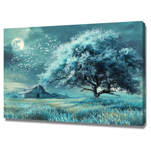 Tableau decoration art de paysage moderne texture haut de gamme encadré