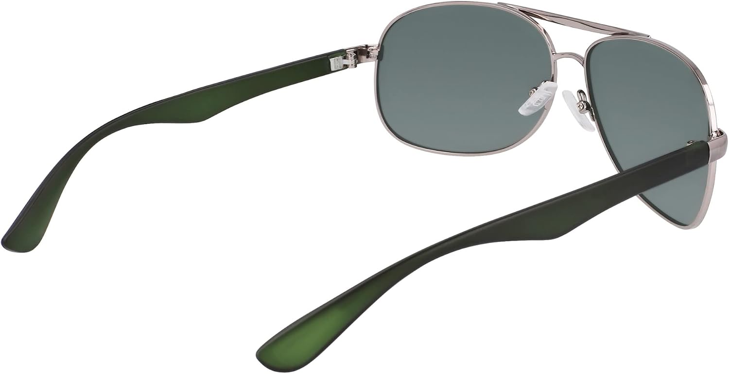 Nautica mens N2245s Aviator Sunglasses