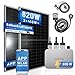 Produktbild PIANETA Balkonkraftwerk 820W/800W Solaranlage mit 800W ECOFLOW Micro Wechselrichter WiFi Bluetooth, upgradebar drosselbar, 2x410W Marken Solarmodule von Horay