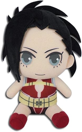 Great Eastern Entertainment My Hero Academia S2 - Disfraz de héroe de Yaoyorozu, peluche sentado de 7 pulgadas de alto