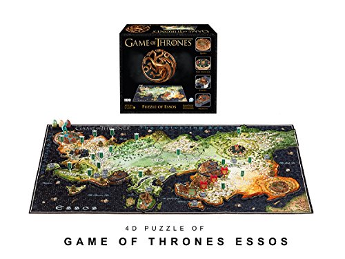 4D Cityscape Game Of Thrones (Got) 3D Puzzles (3D Map Puzzle Of Essos) #TOP1