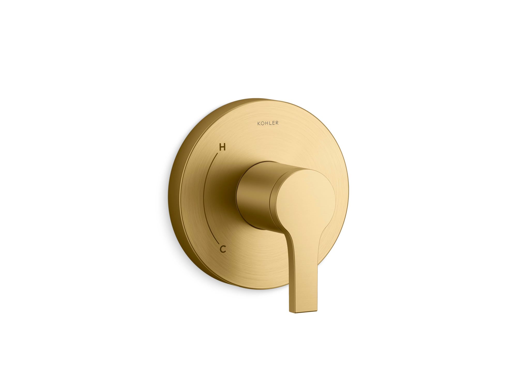 Photo 1 of ***PARTS ONLY*** Kohler TS35320-4-2MB, Elate Rite-Temp Valve Trim, Vibrant Brushed Moderne Brass, Premium Bathroom Valve, Easy to Use