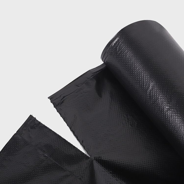 Miniatura 2 de Bolsa de basura pequeña, de 2.6 galones, con parte superior plana, para baño, para dormitorio, hogar, cocina, 100 unidades, color negro