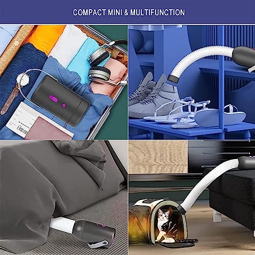 image for SDFGSD Portable Clothes Dryer, Mini Dryer Travel Clothes Dryer Machine