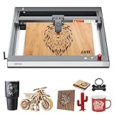 Ortur 10000mW Laser Engraving Machine, Ortur Laser Master 3 High Precision Laser Cutter, Leather Acrylic Glass Metal & Wood Laser Engraver for DIY Making, Class 4, 15.7'' x 15.7''