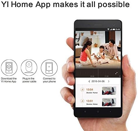 YI 1080P Home Camera 2, Wireless IP Security Surveillance System with 32GB MicroSD Card (US Edition)