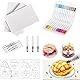 Magic Puffy Paint, Foam Texture Painting Paper, 3D Zeichnen Leinwand Schwamm mit 12 Farben Stifte, Puffy Texture Paper, 3D Stifte für Kinder, Schaumstoff-Textur-Malpapier für Kinder DIY