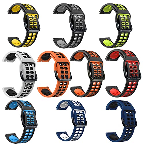 Correas de reloj de 22mm suaves y antialérgicas para Garmin Vivoactive 3 7