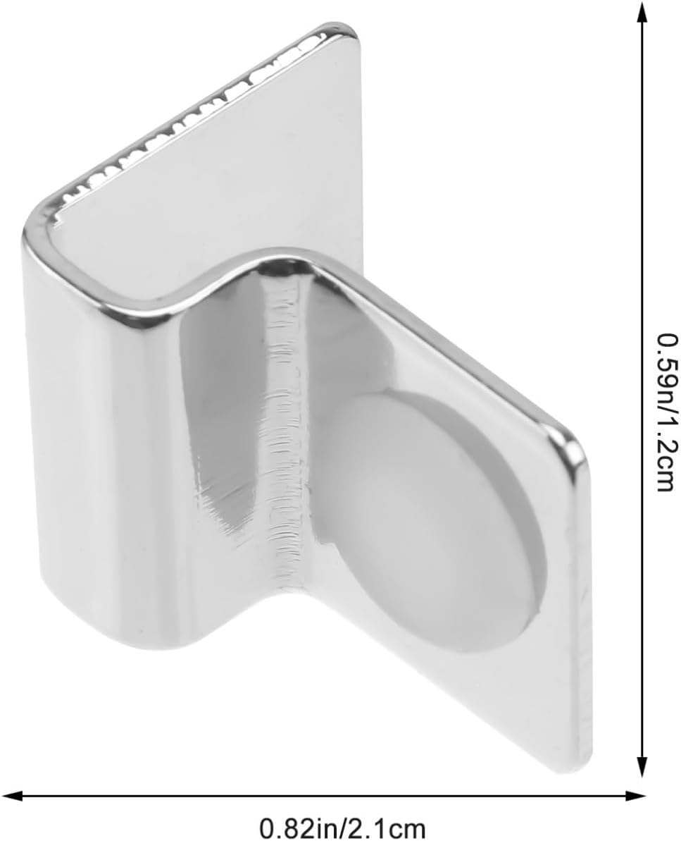 Fish Tank Cover Brackets Stainless Steel Aquarium Lid Clips for Glass Cover Support 4 Pack Aquarium Hood Clips to Hold Lid Securely for Tank Cleaning and Water Changes image 2