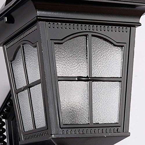 Applique de clôture étanche avec douille E27 pour éclairage extérieur villa - 5