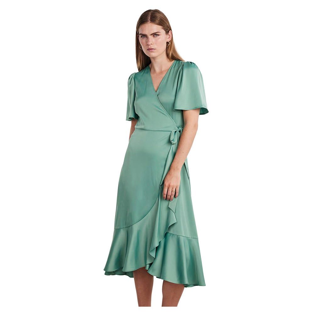 YAS Robe Portefeuille Femme