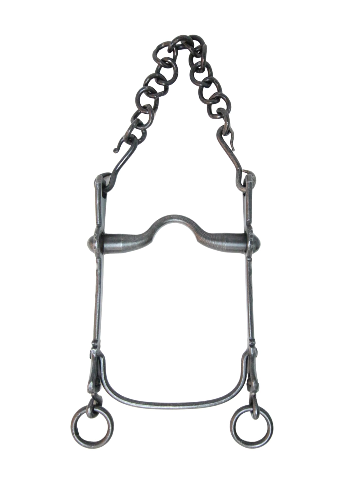 Bocado vaquero fragua embocadura suave | Modelo Fijo | Tamaño D (5 cm / 12 cm) | Equipamiento para el caballo | Producto de Guarnicionería | Los Nietos
