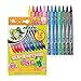 Produktbild JOLLY Superstar ONE Fasermaler, 12 Stück Hochwertige Filzstifte, Auswaschbare Tinte, Dicke Spitze, leuchtende Farben