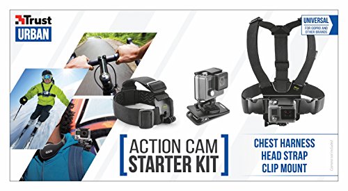 Trust Urban Kit di Base per Action-Cam 3-In-1