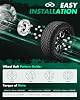 SCITOO 2Pcs 5x4.75 to 5x4.5 Wheel Adapters 1.25 inch Studs 12x1.5 Bore 87.1mm Fit for Chevrolet Corvette 1984-2019, for Chevrolet Blazer 1987-2005, for Chevrolet S10 1982-2004 #5