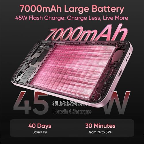 Image of OPPO A6 5G Smartphone 6GB+256GB White | 6.7-inch 120Hz Display, 7000mAh Battery, 45W Fast Charging, 8MP & 50MP Camera, Dimensity 6300 Processor, IP69