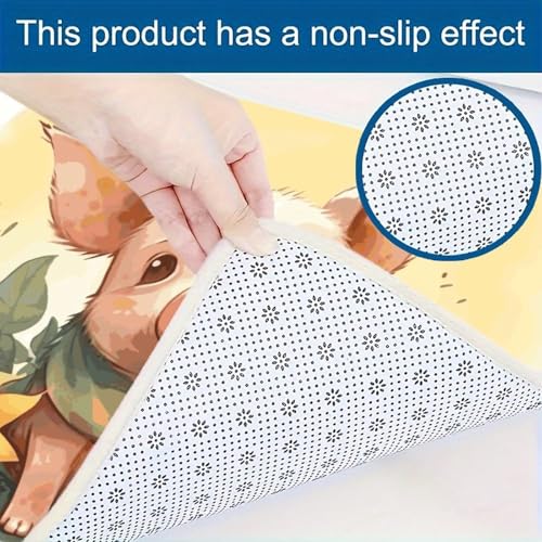 Tapete de cocina absorbente, transpirable y lavable para suelo 8