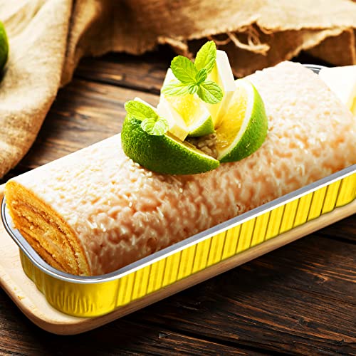 200 Sets Mini Loaf Pans With Lids Disposable Loaf Pans With Lids 6.8 Oz Loaf Pans Aluminum Pans With Lids Mini Cake Pan Rectangle Baking Cups Muffin Tins For Cake Bread Muffin Brownie Cheesecake #TOP6