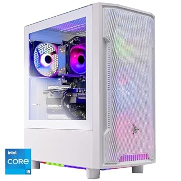 Skytech Gaming Archangel PC Desktop, Intel i5 13400F 2,5 GHz (4.6GHz Turbo Boost), NVIDIA RTX 4060 8GB GDDR6X, 2TB SSD, 32GB DDR5 RAM 5200 RGB, 650W Gold PSU, Wi-Fi, Win 11 Home