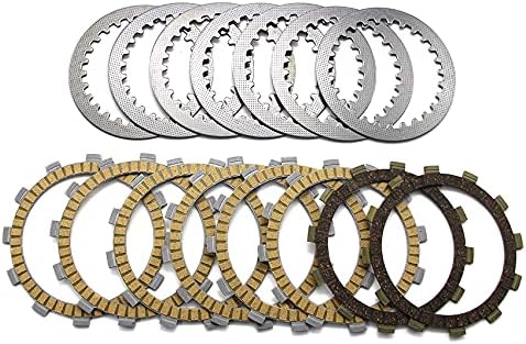 Akcesoria Zestaw tarcz ciernych sprzęgła motocyklowego do Yamaha FZ6-S SS SA SAHG SHGY FZ6 FAZER S2 (ABS) FZ6SW FZS6W OEM: 4H7-16321-02 2 Trwały