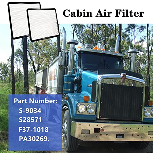 Filtros de aire de cabina para sistemas de ventilación Peterbilt 579 y 567 3