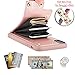 LAMEEKU Wallet Case for Apple iPhone Xs/iPhone X 5.8'', Protective Leather Cases with Credit Card Holder Case Money Pocket, Shockproof TPU Bumper Phone Cover Compatible with iPhone Xs/X - Rose Gold
